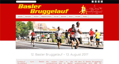 Desktop Screenshot of baslerbruggelauf.ch